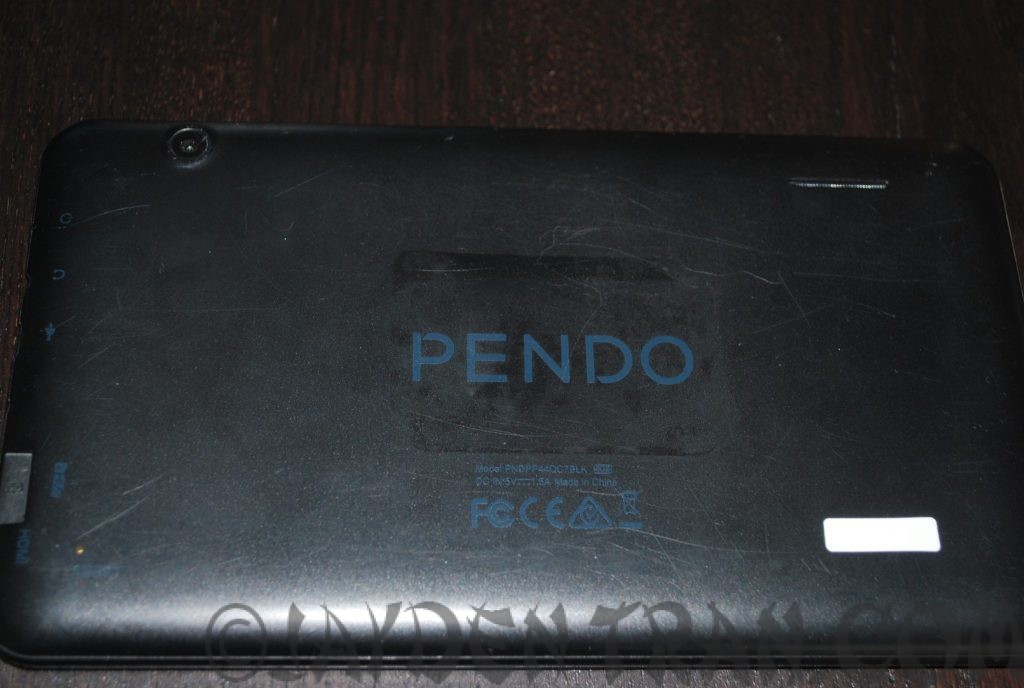 Back of my Pendo