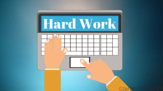 The Hard Work – Video using Powtoon