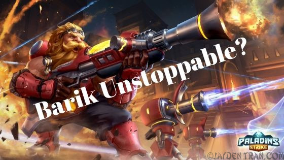 Barik Unstoppable?